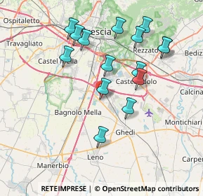 Mappa 25010 Montirone BS, Italia (7.50533)