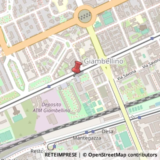 Mappa Via Giambellino, 115, 20146 Milano, Milano (Lombardia)