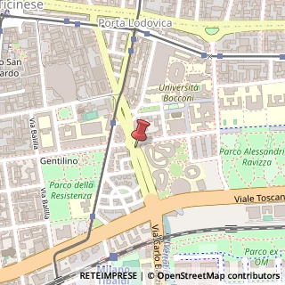 Mappa Via castelbarco gian carlo 2, 20136 Milano, Milano (Lombardia)