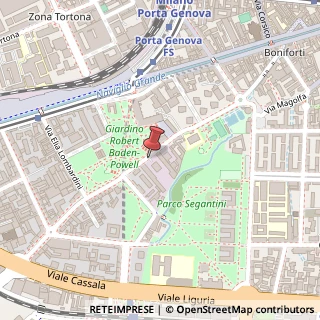 Mappa Via Filippo Argelati, 35, 20143 Milano, Milano (Lombardia)