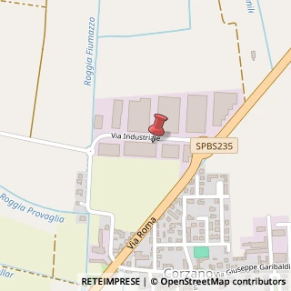Mappa Via Industriale, 13, 25030 Corzano, Brescia (Lombardia)