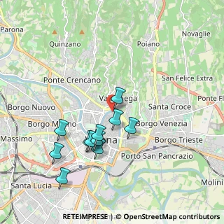 Mappa Piazza Vescovado, 37121 Verona VR, Italia (1.80818)