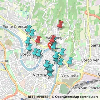 Mappa Piazza Vescovado, 37121 Verona VR, Italia (0.774)