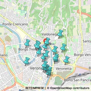 Mappa Piazza Vescovado, 37121 Verona VR, Italia (0.8865)