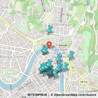 Mappa Piazza Vescovado, 37121 Verona VR, Italia (0.5125)