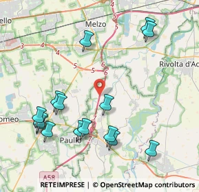 Mappa TEEM, 26833 Comazzo LO, Italia (4.60733)