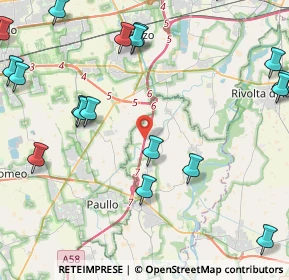 Mappa TEEM, 26833 Comazzo LO, Italia (6.0035)