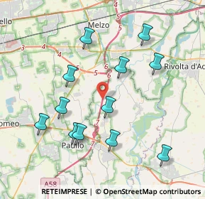 Mappa TEEM, 26833 Comazzo LO, Italia (3.97917)