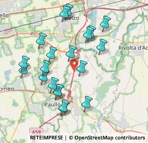 Mappa TEEM, 26833 Comazzo LO, Italia (3.877)