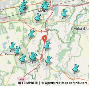 Mappa TEEM, 26833 Comazzo LO, Italia (5.19611)