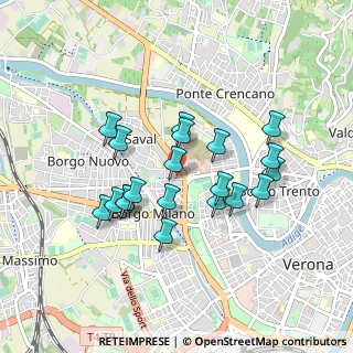 Mappa Via Don lino dalle aste, 37138 Verona VR, Italia (0.778)