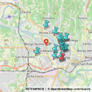 Mappa Via Don lino dalle aste, 37138 Verona VR, Italia (1.5452941176471)