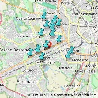 Mappa SS 494, 20147 Milano MI, Italia (1.39842)