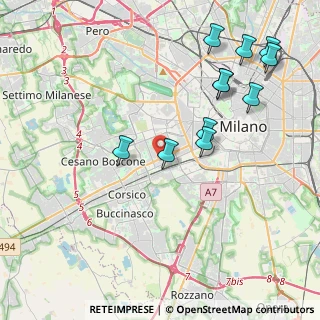 Mappa SS 494, 20147 Milano MI, Italia (4.45636)