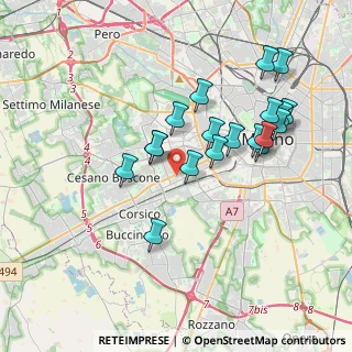 Mappa SS 494, 20147 Milano MI, Italia (3.51579)