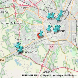 Mappa SS 494, 20147 Milano MI, Italia (4.39231)