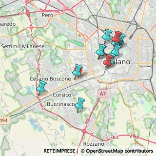 Mappa SS 494, 20147 Milano MI, Italia (3.97077)