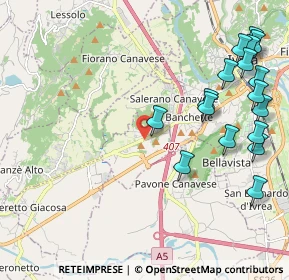 Mappa Via Provinciale, 10010 Samone TO, Italia (2.61588)