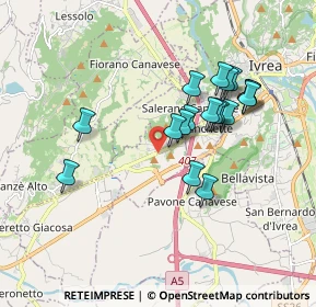 Mappa Via Provinciale, 10010 Samone TO, Italia (1.61167)