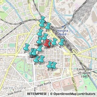Mappa Via Mario Greppi, 28100 Novara NO, Italia (0.337)