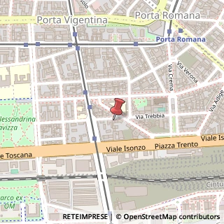 Mappa Via Francesco Soave, 3, 20135 Milano, Milano (Lombardia)