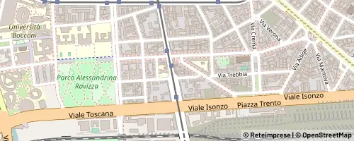 Mappa Milano