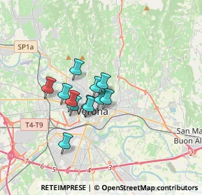 Mappa Vicolo Botte, 37129 Verona VR, Italia (2.29417)