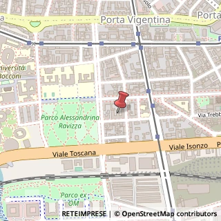 Mappa Via Francesco Soave, 24, 20136 Milano, Milano (Lombardia)