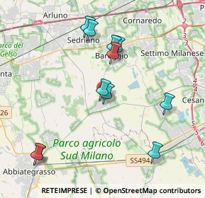 Mappa Via Papa Giovanni XXIII, 20080 Cisliano MI, Italia (4.04182)