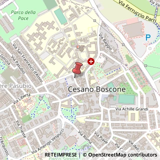 Mappa Via Villette, 8, 20090 Cesano Boscone MI, Italia, 20090 Cesano Boscone, Milano (Lombardia)