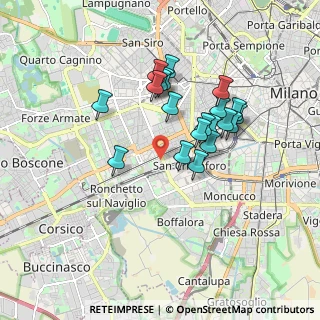 Mappa Via Privata Lodovico Pogliaghi, 20146 Milano MI, Italia (1.5345)