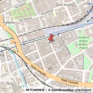 Mappa Via Eugenio Villoresi, 8, 20143 Milano, Milano (Lombardia)