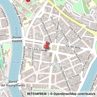 Mappa Via Carlo Ederle, 17, 37126 Verona, Verona (Veneto)
