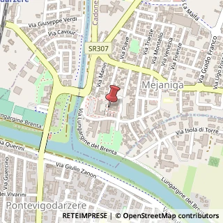 Mappa Via Bordin Italo, 52, 35010 Cadoneghe, Padova (Veneto)