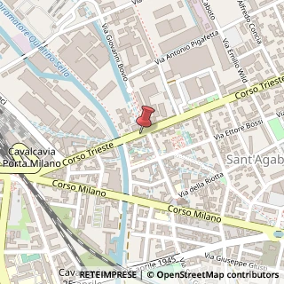 Mappa Corso Trieste, 24/C, 28100 Novara, Novara (Piemonte)