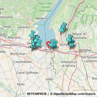 Mappa Via Falcone, 37019 Peschiera del Garda VR, Italia (10.9495)