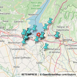 Mappa Via Vittorio Alfieri, 37019 Peschiera del Garda VR, Italia (10.2675)