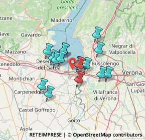 Mappa Via Falcone, 37019 Peschiera del Garda VR, Italia (9.74938)