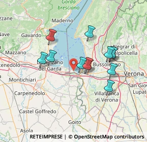 Mappa Via Falcone, 37019 Peschiera del Garda VR, Italia (12.0975)