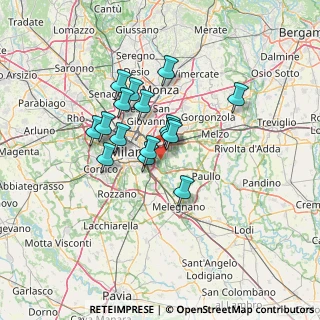 Mappa Via Benedetto Croce, 20068 Linate MI, Italia (10.17125)