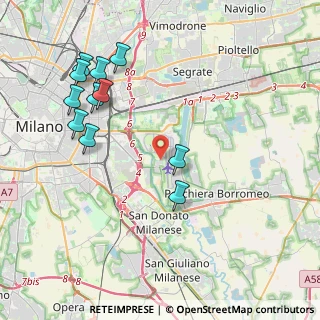 Mappa Via Benedetto Croce, 20068 Linate MI, Italia (4.48545)