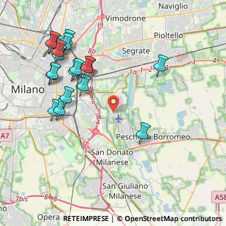 Mappa Via Benedetto Croce, 20068 Linate MI, Italia (4.75684)