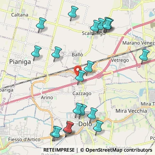 Mappa Via Pionca, 30030 Cazzago VE, Italia (2.688)