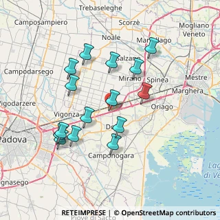 Mappa Via Pionca, 30030 Cazzago VE, Italia (6.99067)