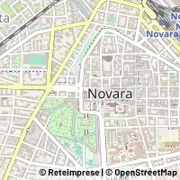 Hartă Novara