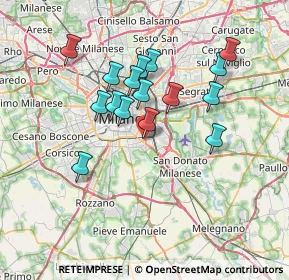 Mappa Via Privata Sebastiano Serlio, 20139 Milano MI, Italia (6.205)