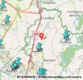 Mappa Cascina Torchio, 26833 Comazzo LO, Italia (3.32706)