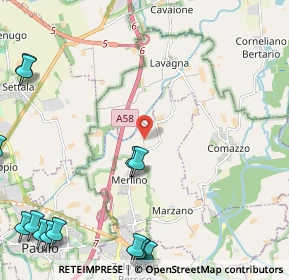 Mappa Cascina Torchio, 26833 Comazzo LO, Italia (3.49)