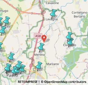 Mappa Cascina Torchio, 26833 Comazzo LO, Italia (3.41222)