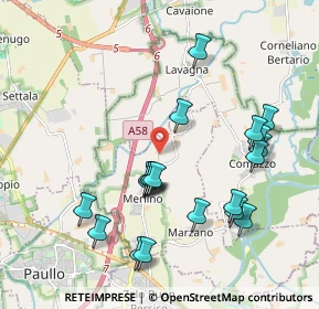 Mappa Cascina Torchio, 26833 Comazzo LO, Italia (2.044)